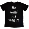 The Smashing Pumpkins 'The World Is A Vampire' (Black) T-Shirt