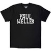 Paul Weller 'Logo Mono' (Black) T-Shirt
