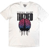 Electric Callboy 'Tanzneid Melting Brain' (White) T-Shirt