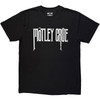 Motley Crue 'Logo Mono' (Black) T-Shirt