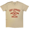 Def Leppard 'Rock Of Ages' (Sand) T-Shirt