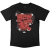 Papa Roach 'Heart Flower' (Black) T-Shirt