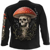 Spiral 'Shrooms' (Black) Long Sleeve Shirt
