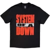 System of a Down 'Map Backprint Tour '26' (Black) T-Shirt