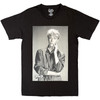 David Bowie 'B&W Portrait' (Black) T-Shirt