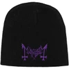 Mayhem 'Purple Logo' (Black) Beanie Hat
