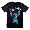 Lilo & Stitch 'Stitch Mondays' (Black) T-Shirt