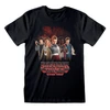 Stranger Things 'Group with Vecna behind v1' (Black) T-Shirt