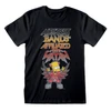 The Simpsons 'With Satan' (Black) T-Shirt