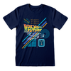 Back to the Future 'Dates' (Navy) T-Shirt