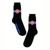 Marvel Captain America 'Shield' (Black) Socks (One Size = UK 7-11)