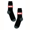 Marvel 'Logo' (Black) Socks (One Size = UK 7-11)