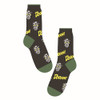 Marvel Doctor Doom 'Doooom!' (Black) Socks (One Size = UK 7-11)