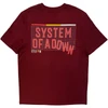 System of a Down 'Berlin Event Tour '26' (Maroon Red) T-Shirt
