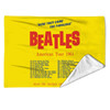 The Beatles 'America Tour Yellow' Sherpa Fleece Blanket