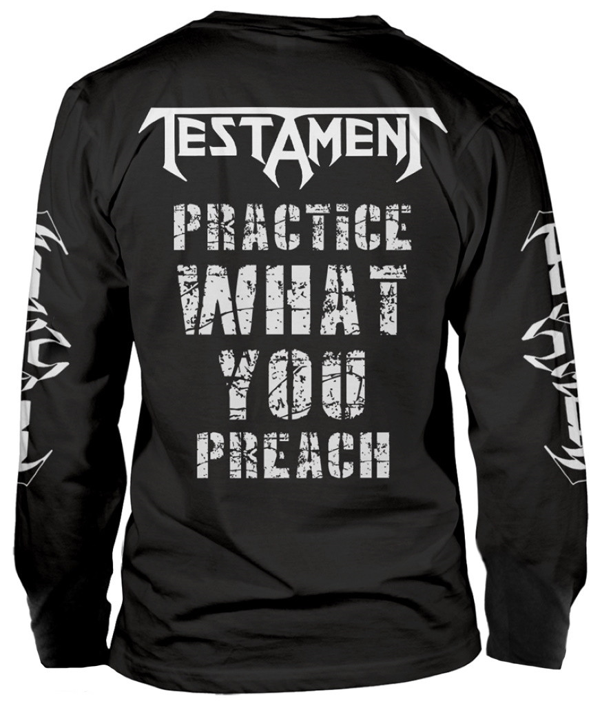 Testament 'Practice What You Preach' (Black) TShirt