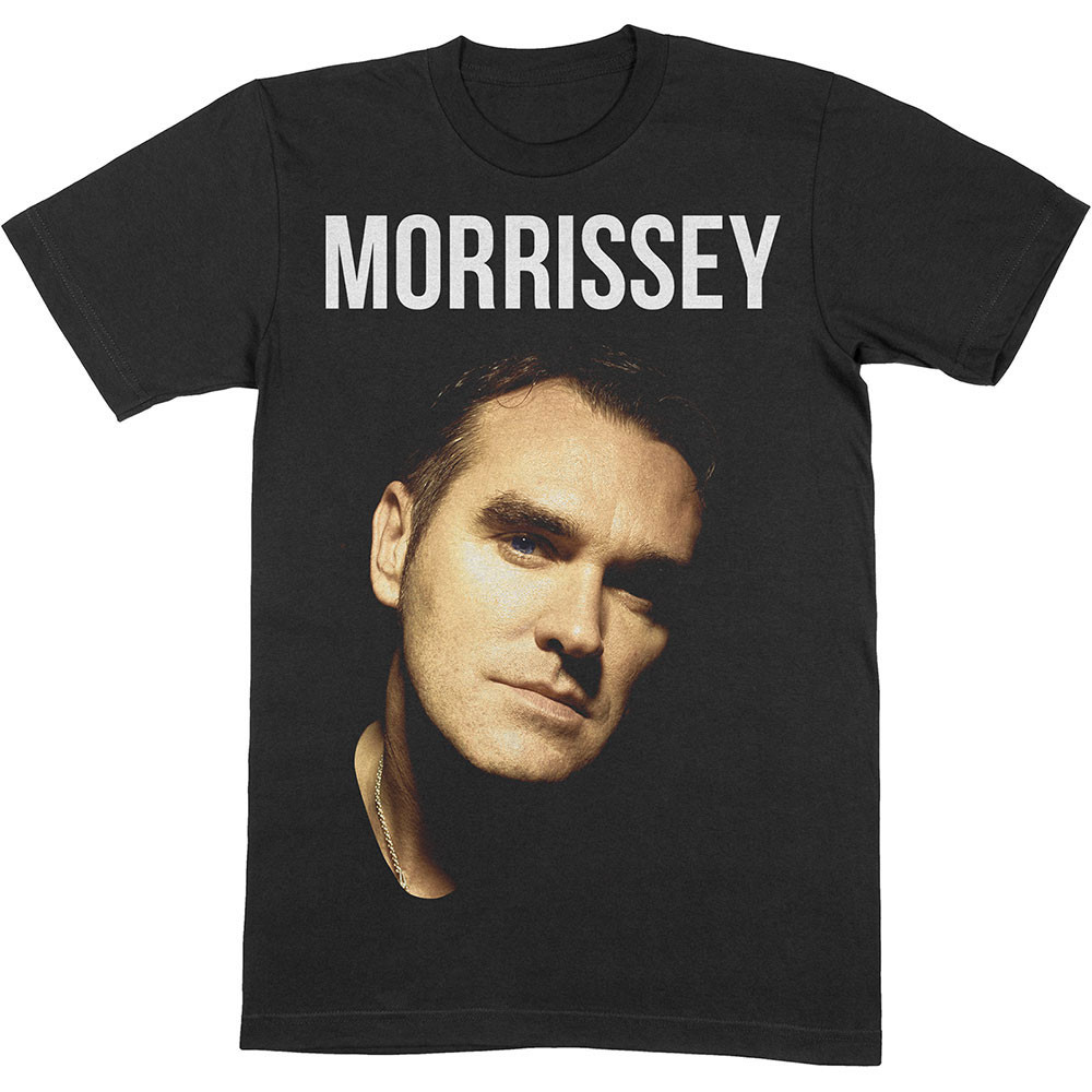Morrissey Men's Graphic T-Shirt - Black, Size Large, Printed In USA