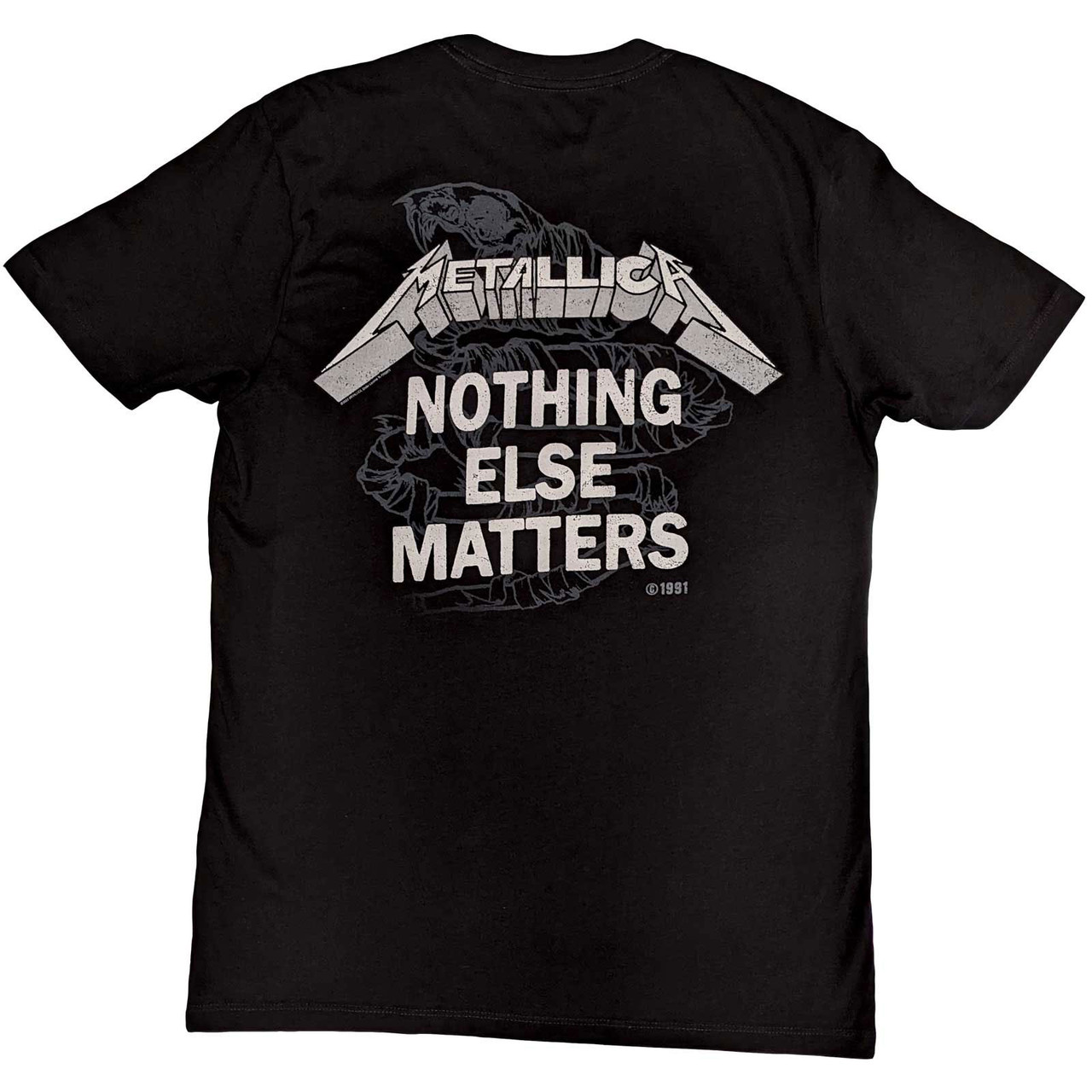 T-shirt Officiel Metallica Inamorata - Coton 100%, Impression Logo Groupe Métal, Pour Fans De Rock - 7