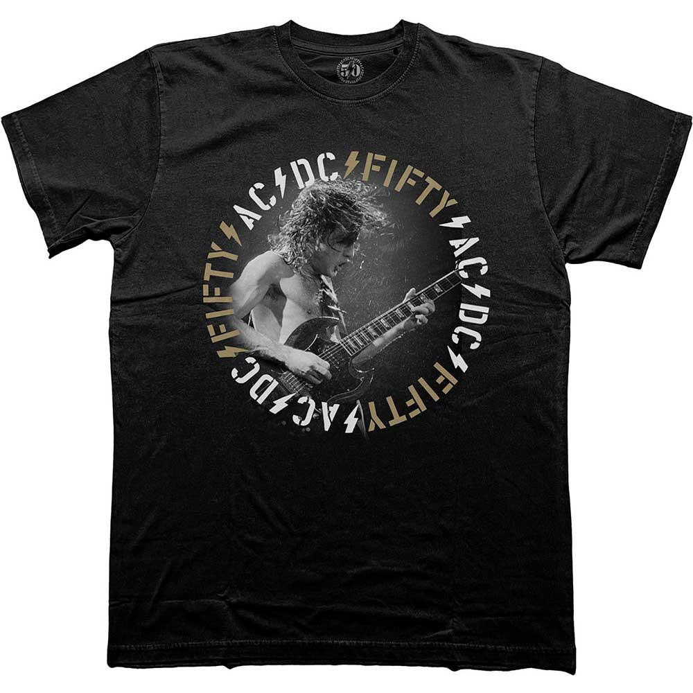 AC/DC 'Angus Watermark' (Black) T-Shirt
