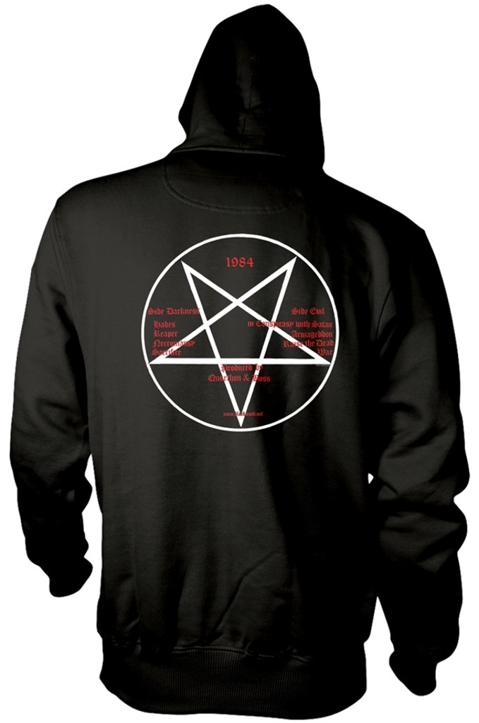 Bathory 'Goat' (Black) Pull Over Hoodie