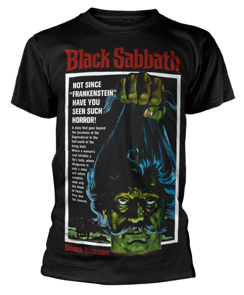 Plan 9 - Black Sabbath 'Classic Vintage Poster' T-Shirt