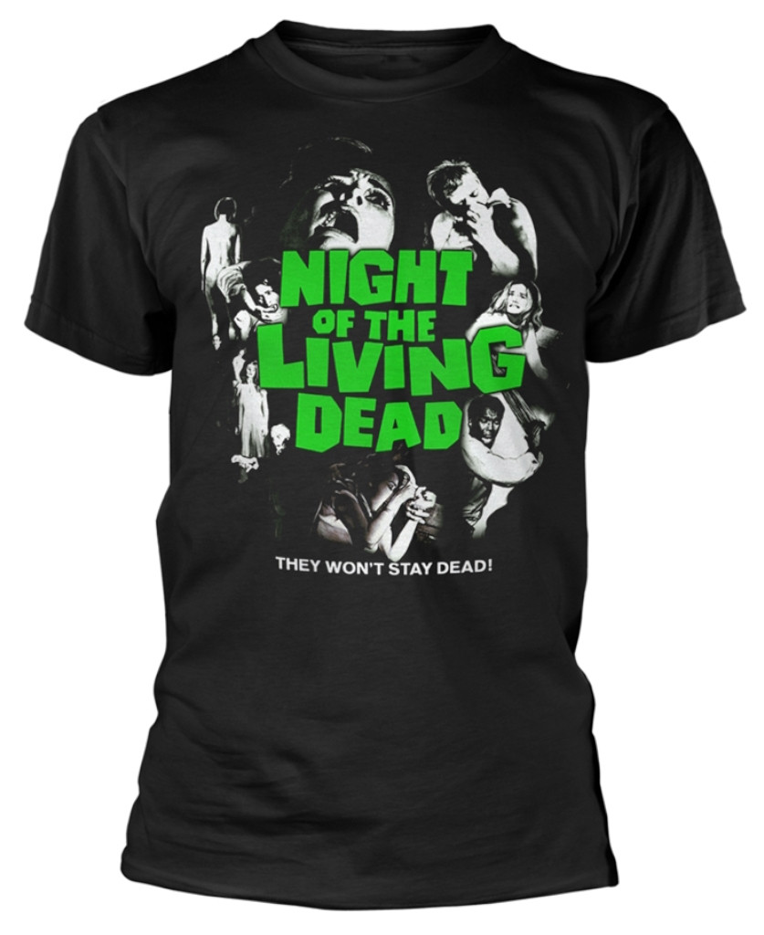 Plan 9 - Night Of The Living Dead 'Vintage Poster' (Black) T-Shirt