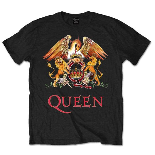 Queen 'Classic Crest' T-Shirt