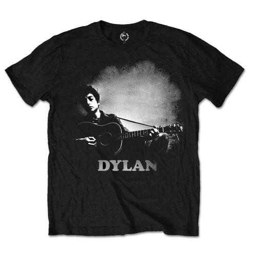 Bob Dylan 'Guitar & Logo' T-Shirt