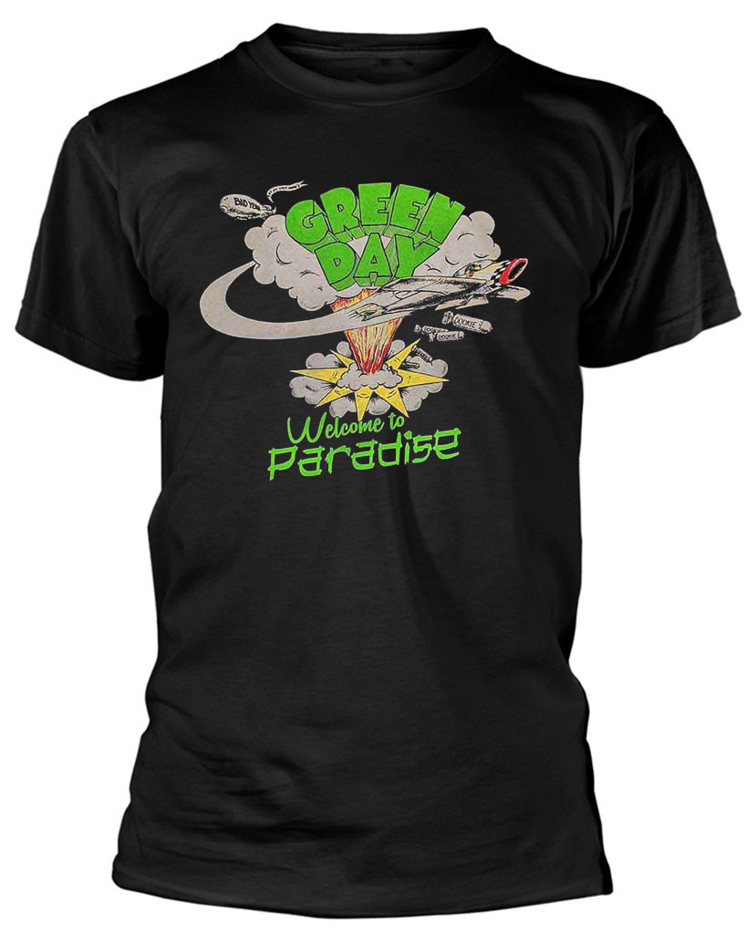 Green Day 'Welcome To Paradise' T-Shirt