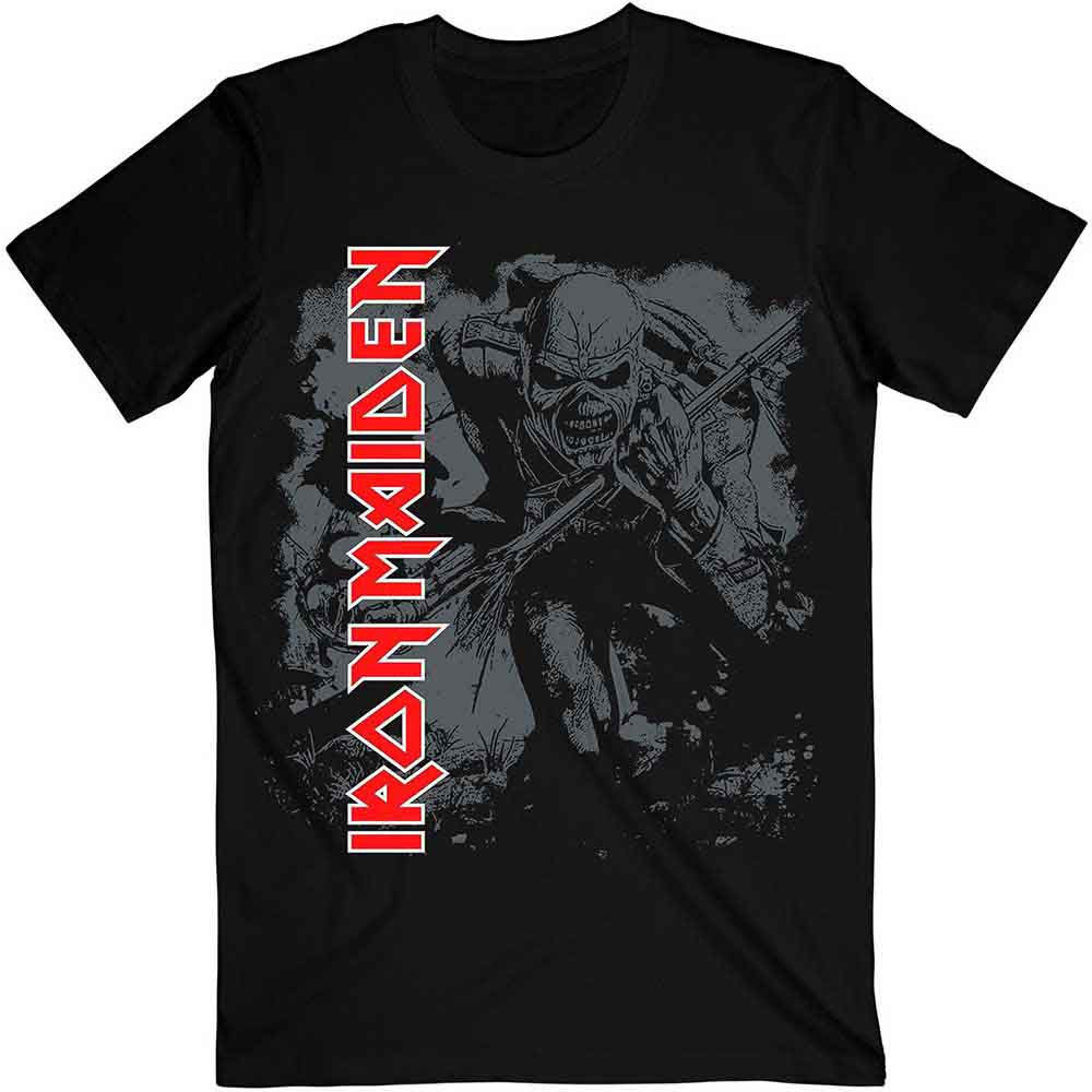Iron Maiden 'Trooper Hi-Contrast' (Black) T-Shirt