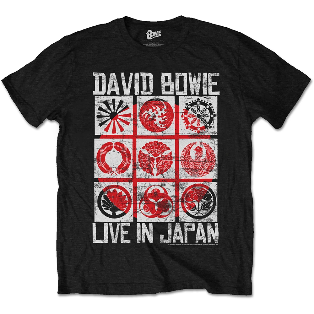 David bowie 'Live in Japan' T-Shirt