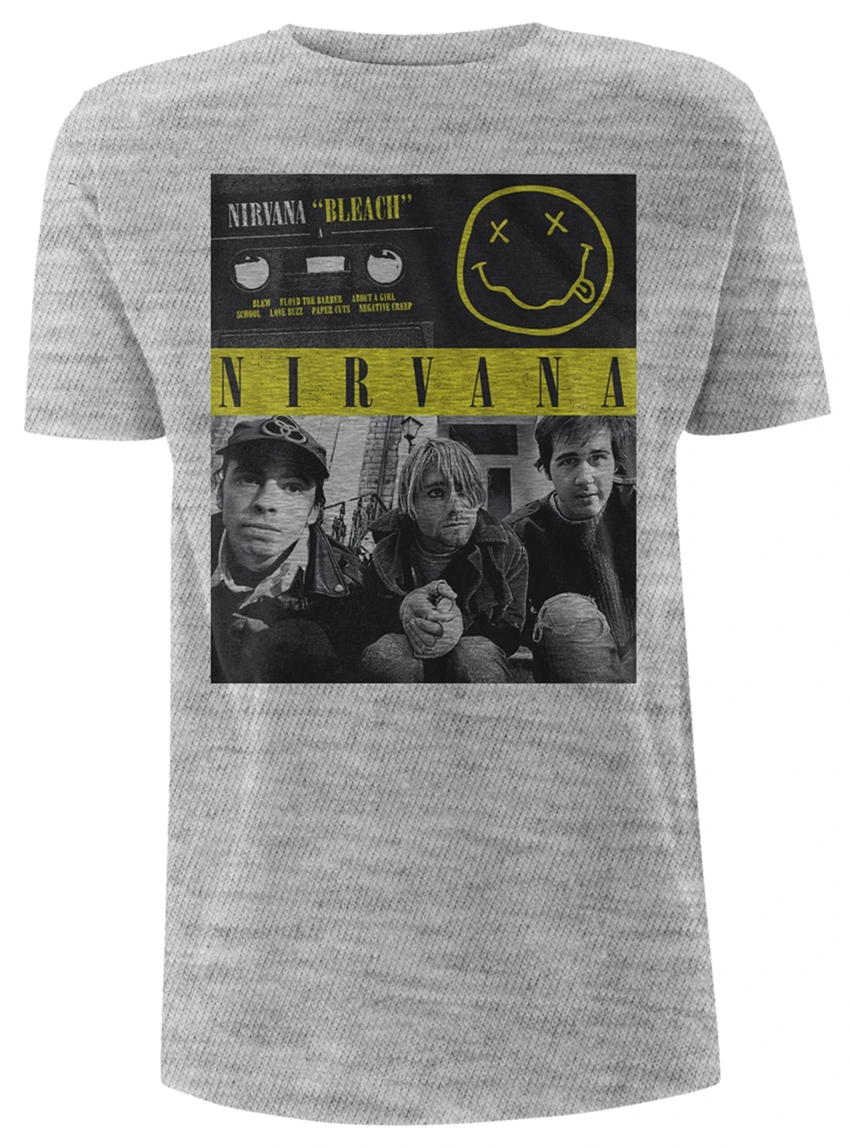 Nirvana 'Bleach Tape Photo' T-Shirt