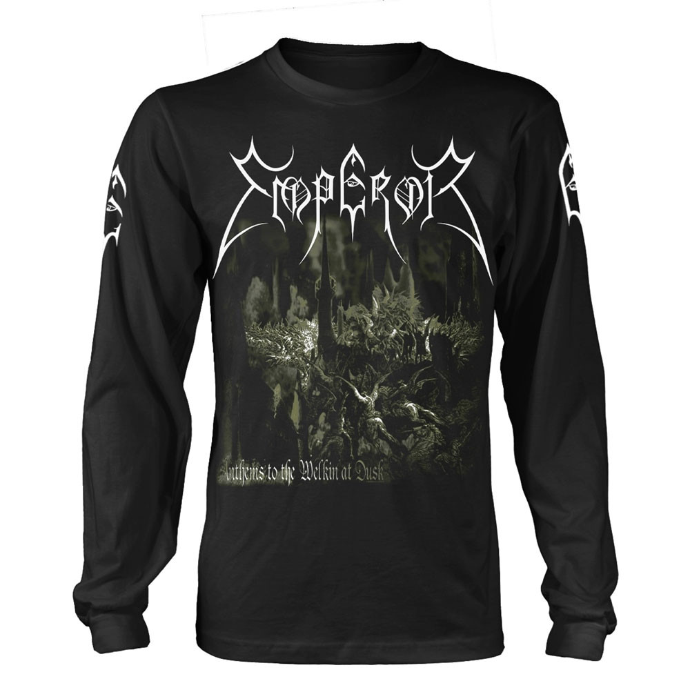 Emperor 'Anthems To The Welkin At Dusk' Long Sleeve Shirt Front