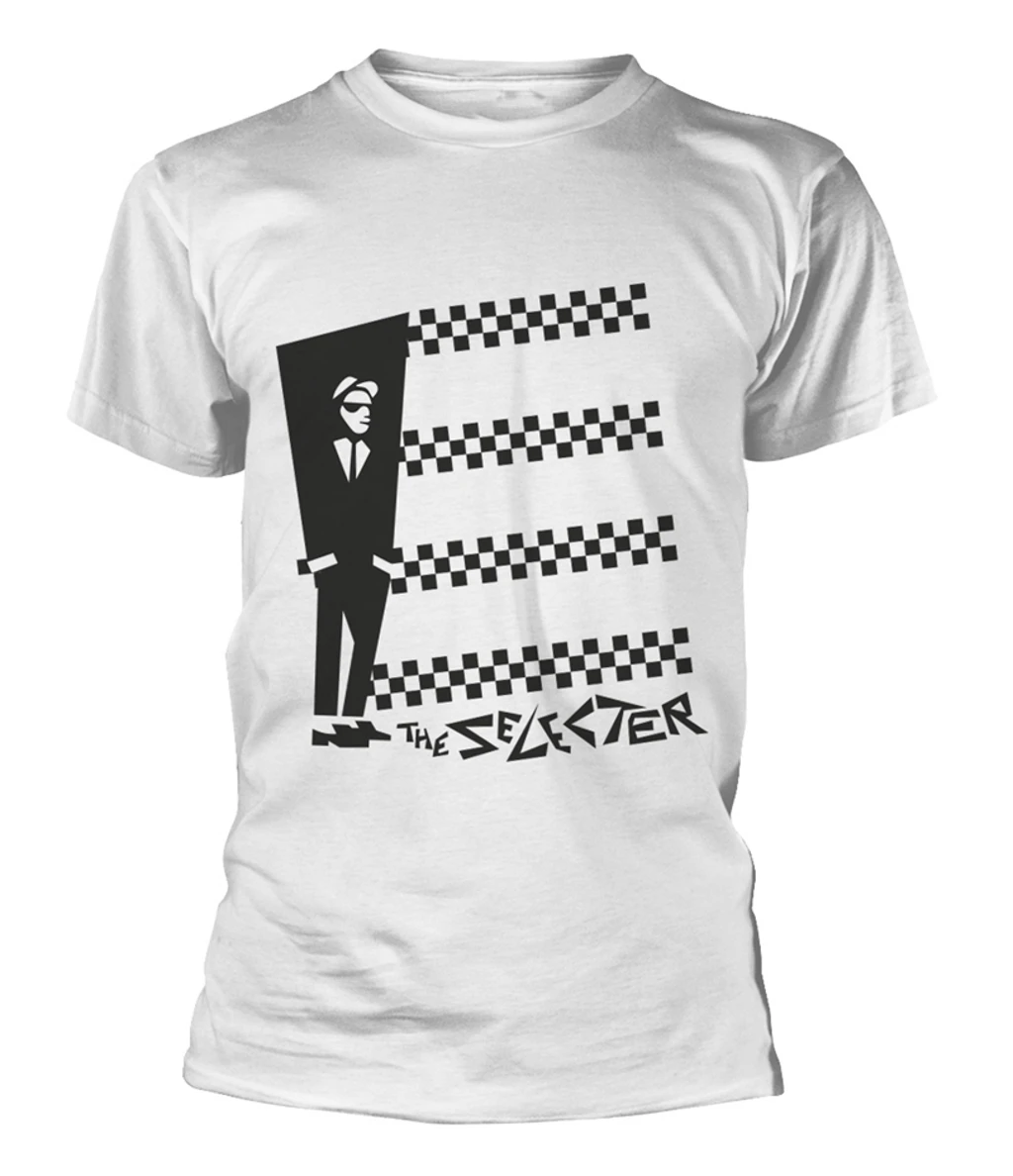 The Selecter 'Two Tone Stripes' (White) T-Shirt