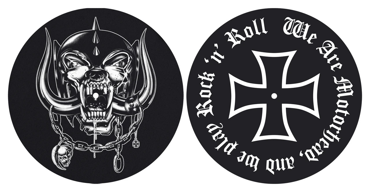 Motorhead 'Warpig Rock N Roll' Turntable Slipmat Set