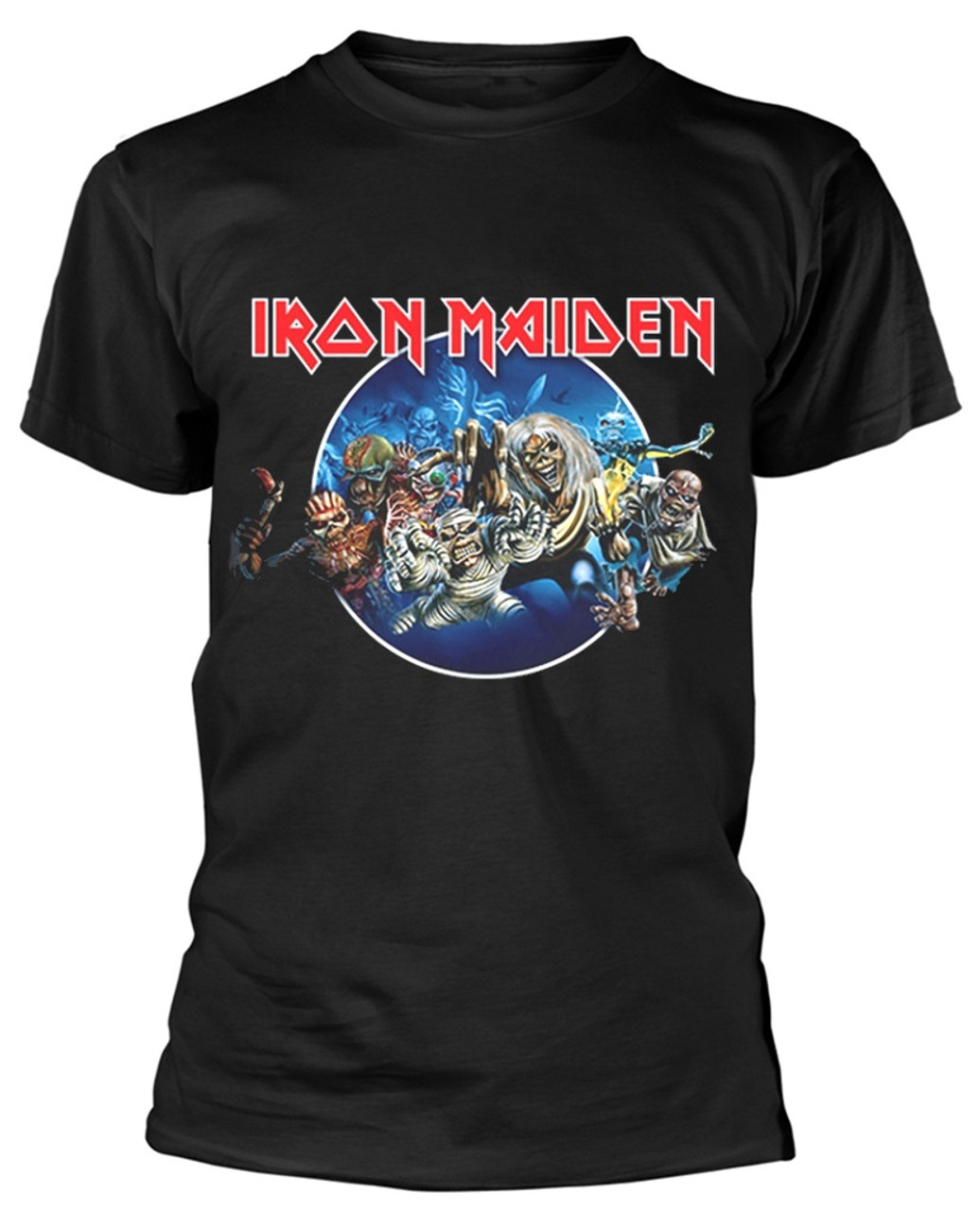 Iron Maiden 'Wasted Years Circle' T-Shirt