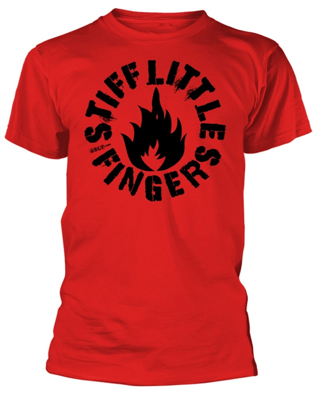 Stiff Little Fingers 'Punk' (Red) T-Shirt