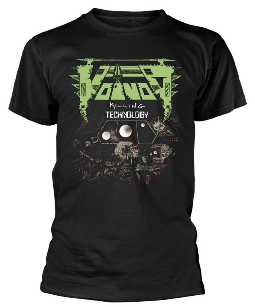 Voivod 'Killing Technology Album Cover' (Black) T-Shirt