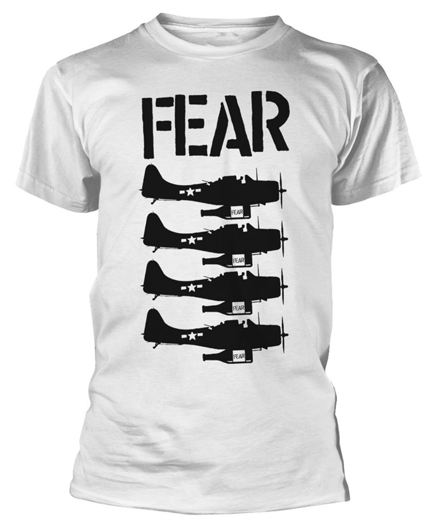 Fear 'Beer Bombers' (White) T-Shirt