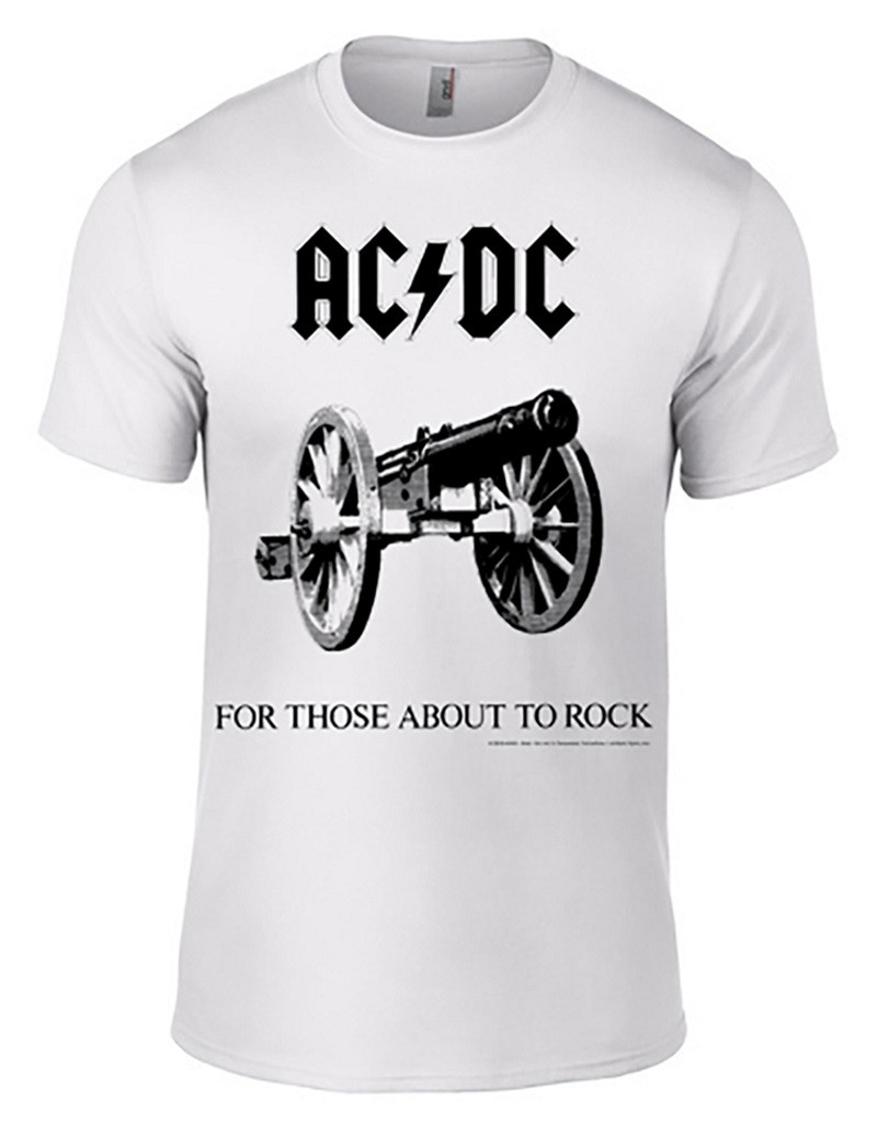 AC/DC 'For Those About To Rock' (White 
