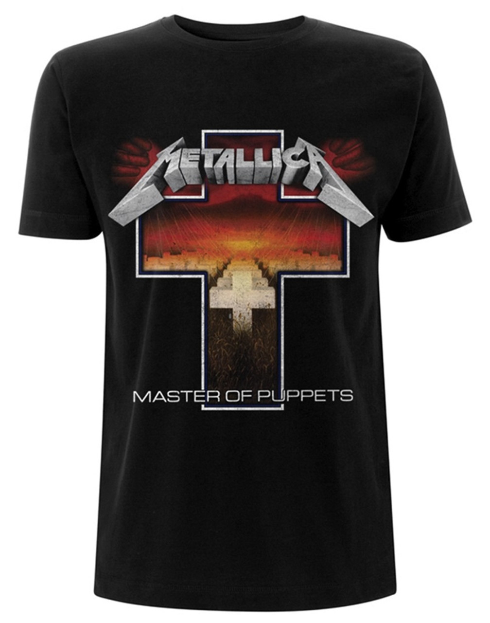 Metallica 'Master Of Puppets Cross' T-Shirt