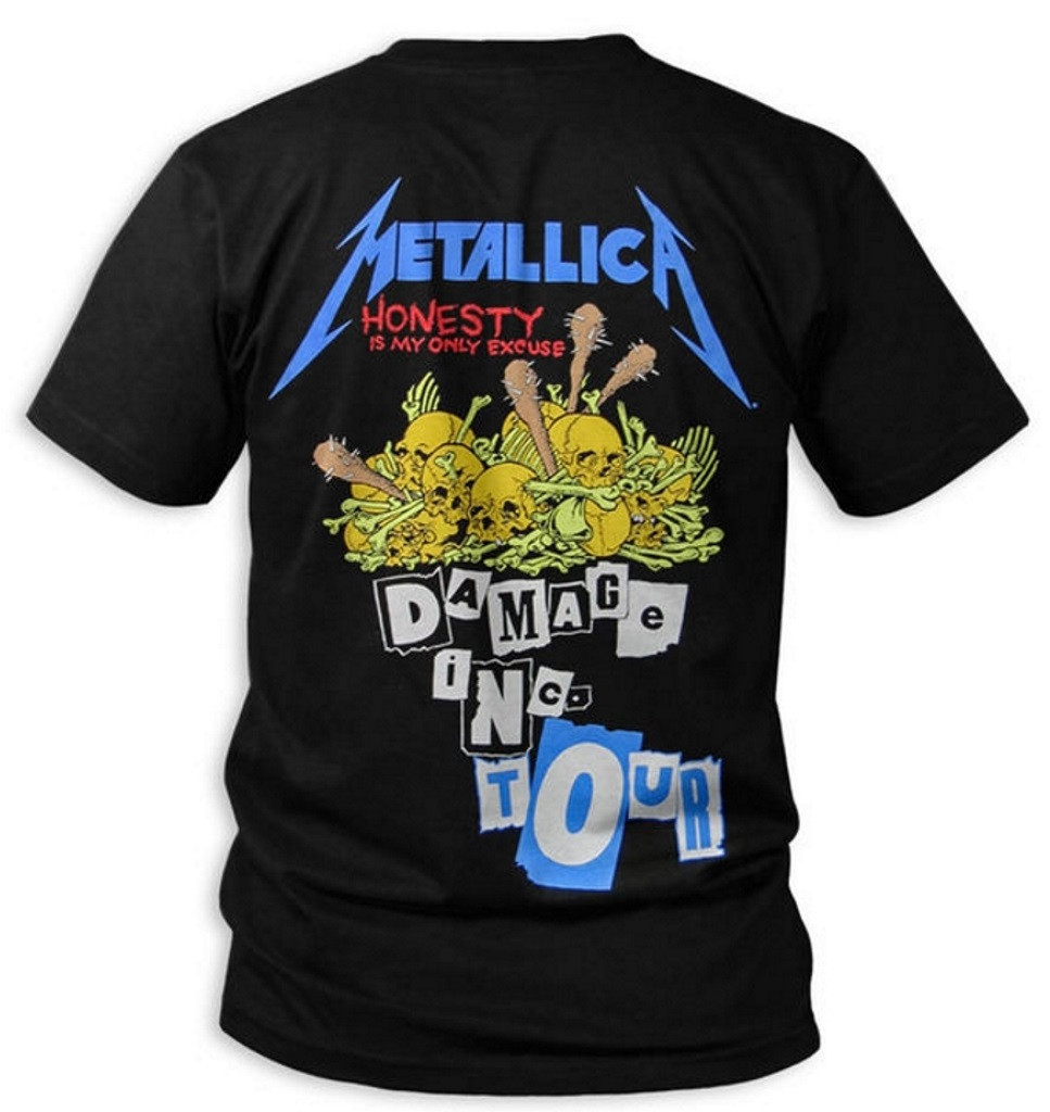 Metallica 'Damage Inc Tour' T-Shirt