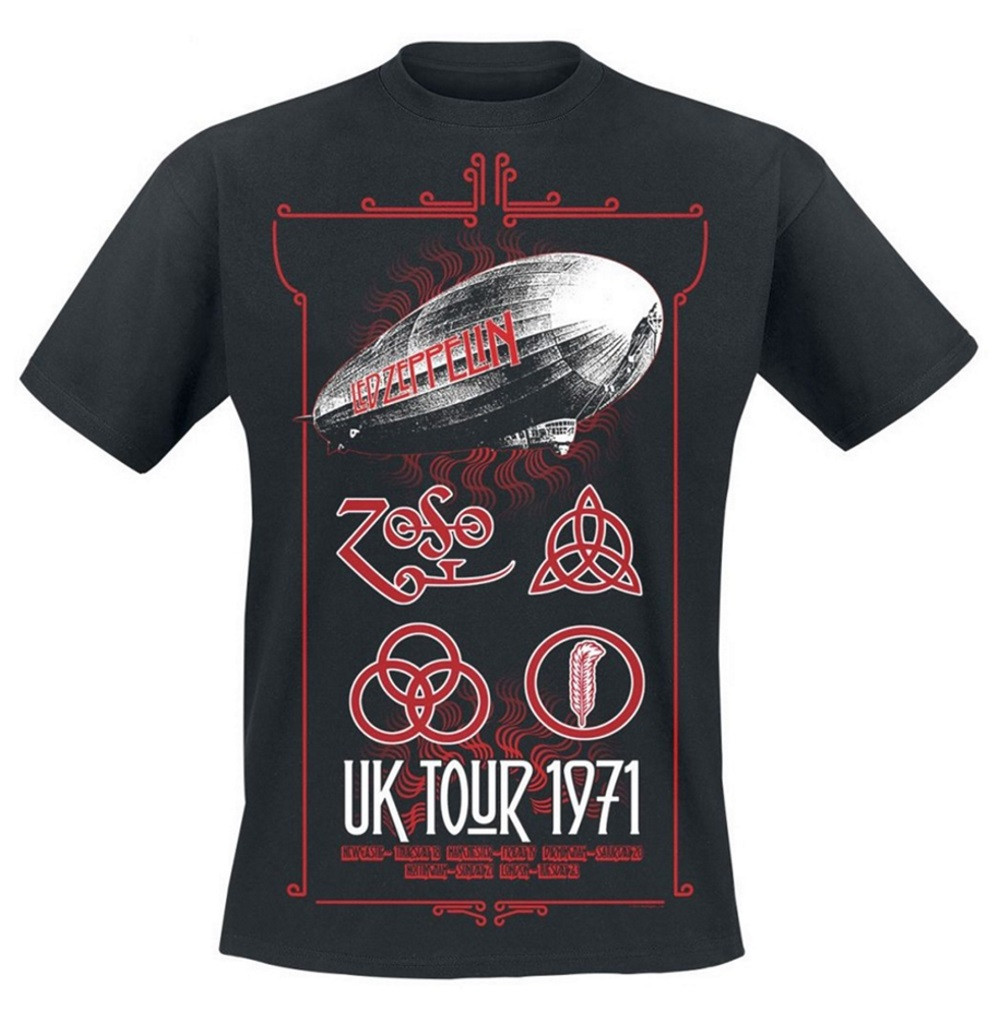 Led Zeppelin 'UK Tour 1971' T-Shirt