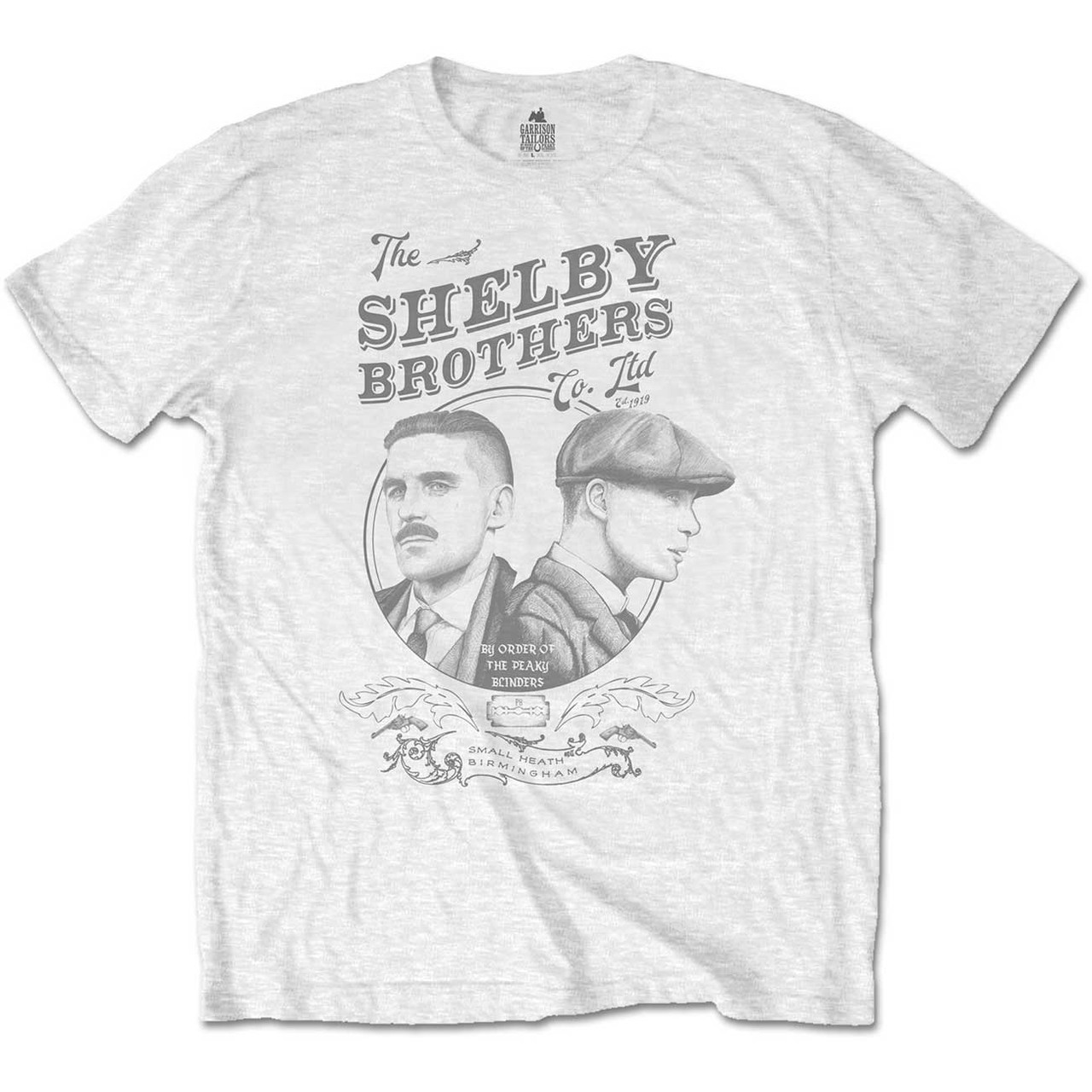 Peaky Blinders 'Shelby Brothers Circle Faces' T-Shirt