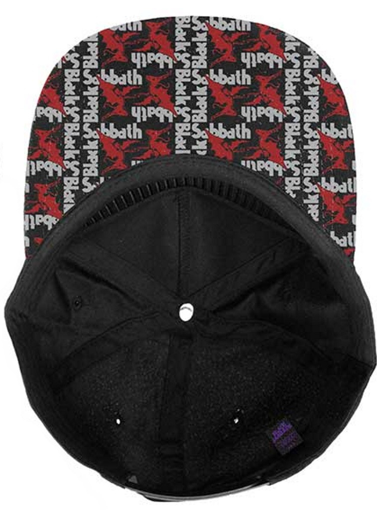Black Sabbath 'Logo & Demon' Baseball Cap