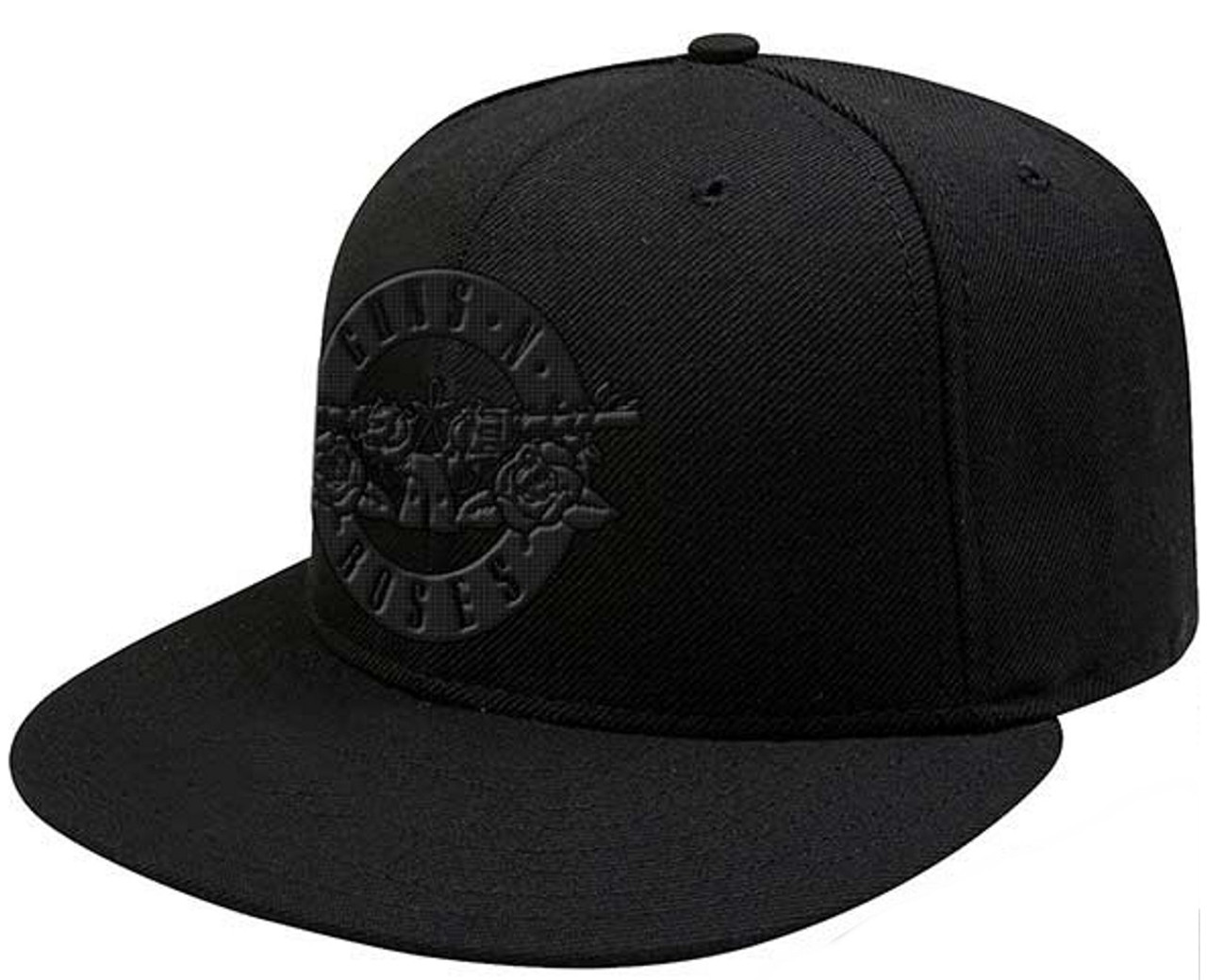 Guns N' Roses 'Circle Logo' (Black) Snapback Cap