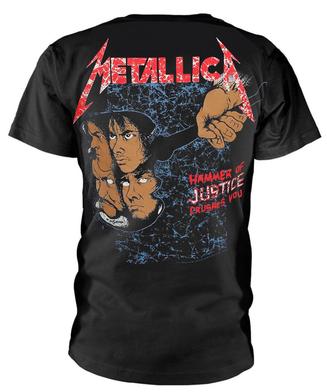 Metallica 'Hammer Of Justice For All' T-Shirt