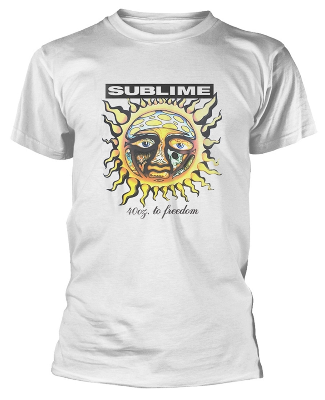 Sublime '40oz To Freedom' (White) T-Shirt