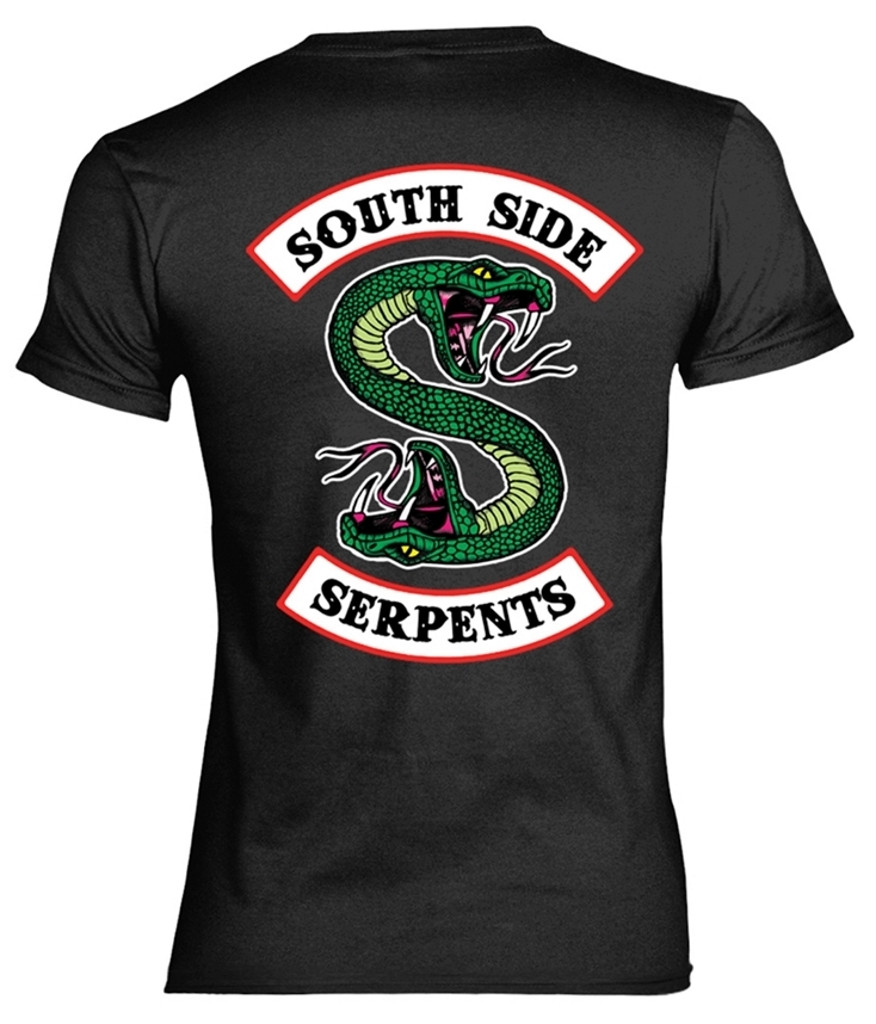 Riverdale 'Serpents' (Black) Womens Fitted T-Shirt