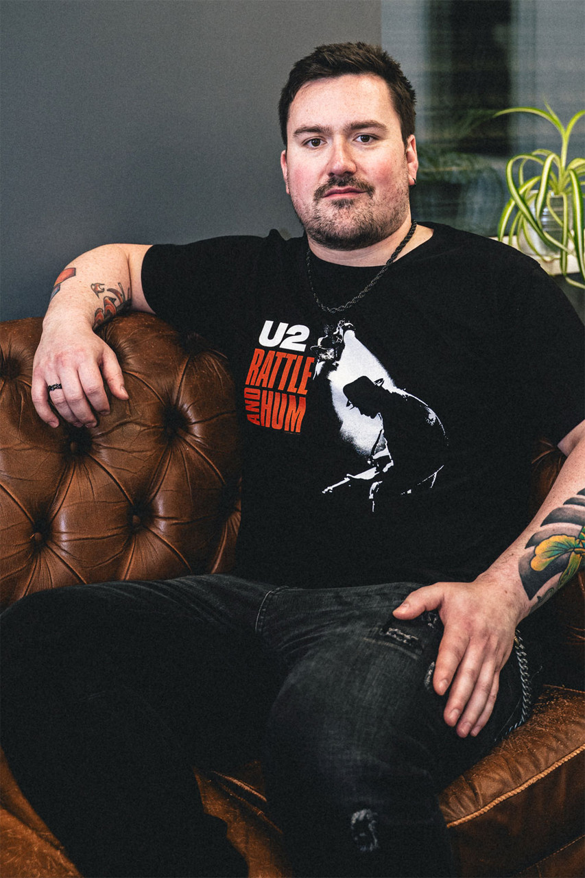 U2 'Rattle & Hum' (Black) T-Shirt